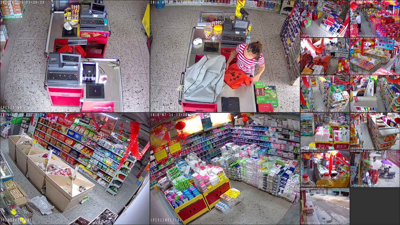 贛州智匯安防-監(jiān)控工程效果